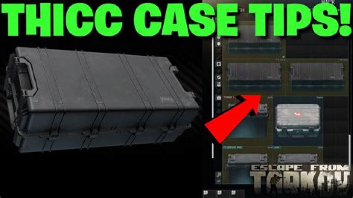 Escape From Tarkov Bans "T H I C C Item Case" From FLEA Market